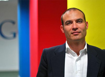 Bernardo Hernández, en la de Google.