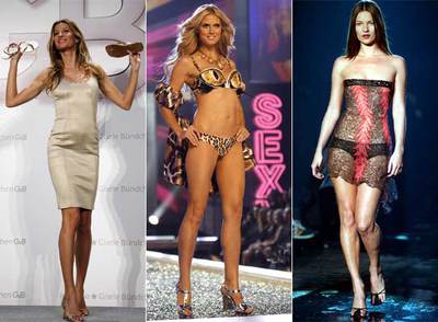 Gisele Bündchen, Heidi Klum y Kate Moss, las modelos mejor pagadas del mundo, según la revista  Forbes .