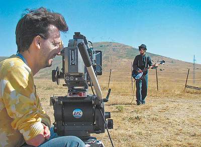 Imagen del rodaje de  Hold me tight,  de Mariango.