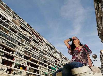 Bloques-hormigueros del barrio de la Concepción de Madrid, de 1956, impulsados por José Banús, destacado promotor en el franquismo. Un escenario para Almodóvar en '¿Qué he hecho yo para merecer esto?'