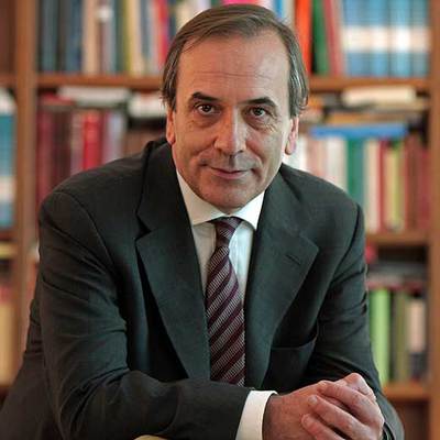 José Antonio Alonso, el pasado lunes, en su despacho del Congreso de los Diputados.