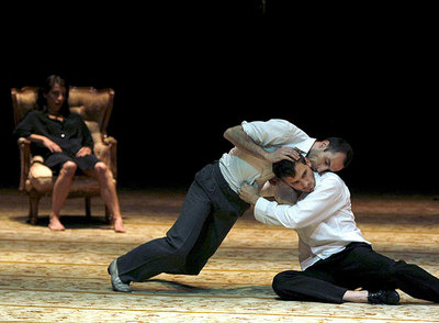 Escena de la obra  Animales artificiales , dirigida por Ana Vallés.