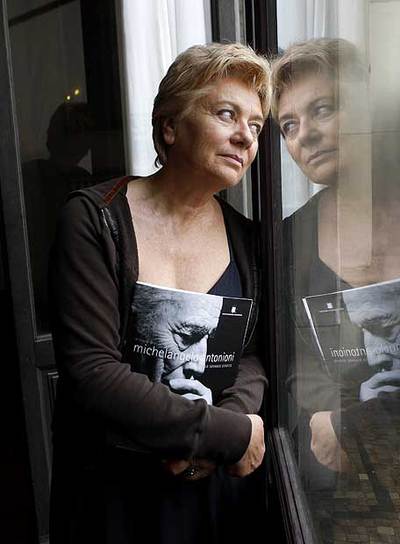 Enrica Antonioni, ayer, en el Círculo de Bellas Artes.