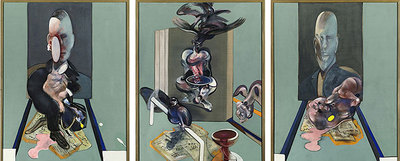  Tríptico  (1976), la obra de Francis Bacon vendida en Sotheby's de Nueva York por  55,8 millones de euros: el arte contemporáneo de alta gama goza de buena salud.
