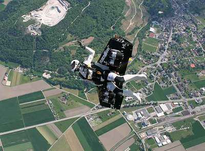 El 'hombre-reactor' suizo