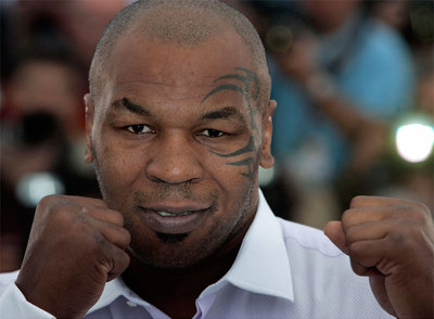 El boxeador Mike Tyson, protagonista del documental  Tyson,  que se exhibió ayer en Cannes.