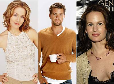 Jennie Garth estará en el  spin-off  de  Sensación de vivir.  Joshua Jackson protagoniza  Fringe,  de Abrams  (Perdidos),  y Elizabeth Reaser,  The Ex List. 
