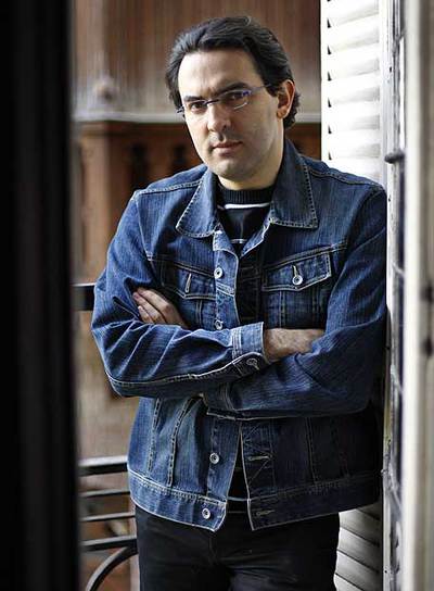 Juan Gabriel Vásquez, en Madrid.