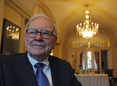 Warren Buffet, durante su reciente visita a Madrid.
