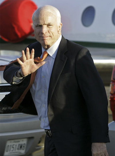 El Partido Democráta lanza una enciclopedia  online  sobre John McCain, el candidato republicano.
