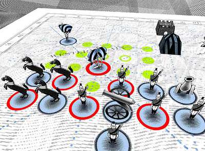  Kriegspiel,  de Galloway.