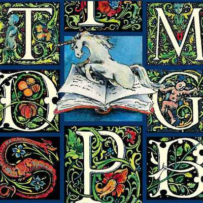 Ilustración de Cornelia Funke para su libro  Muerte de Tinta  (Siruela).