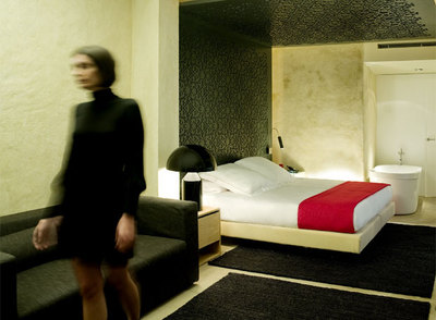 Una de las habitaciones del hotel EME Fusión de Sevilla.