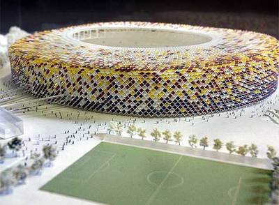 Aspecto de la maqueta de Norman Foster.