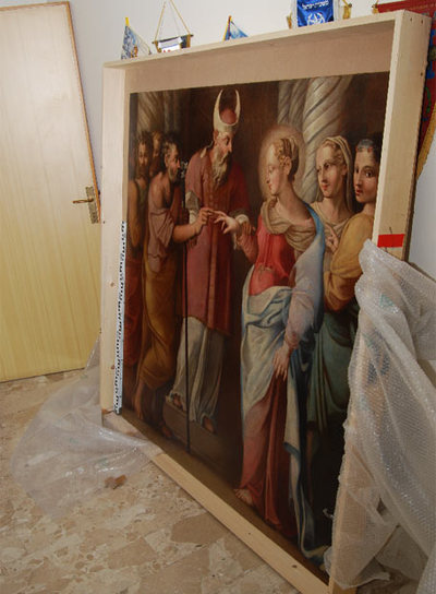 El falso  Los esponsales de la Virgen. 