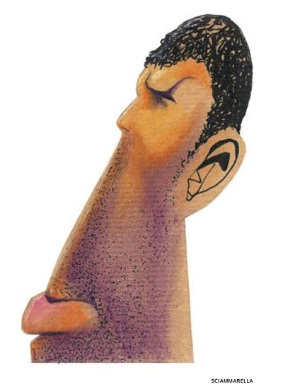 "A la cocina sólo entro para beber agua y coger un bocadito"