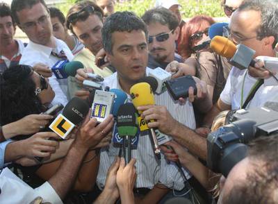 El concejal de Urbanismo de Estepona, Rafel Duarte, el pasado jueves.