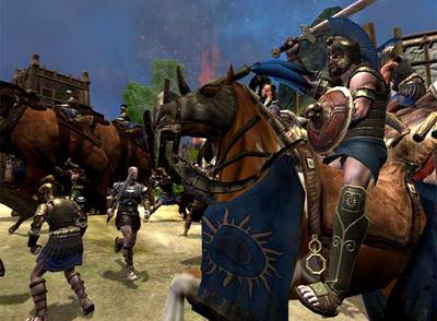 Una imagen del videojuego  Age of Conan. 