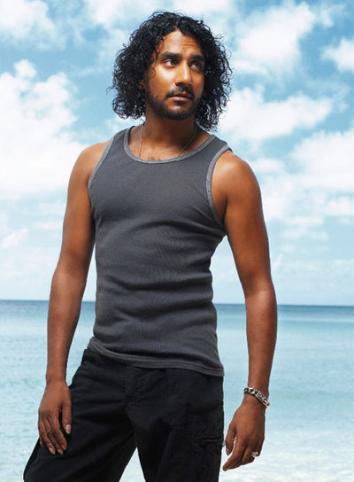 El actor Naveen Andrews, Sayid en  Perdidos. 