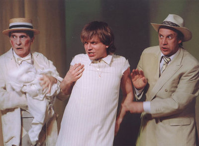 Una escena del montaje de  Noche de Reyes,  de Shakespeare, realizado por Donnellan con la compañía Cheek by Jowl.