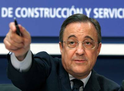 El presidente del grupo ACS, Florentino Pérez.