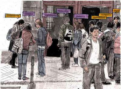 Vago, a letras; empollón, a ciencias