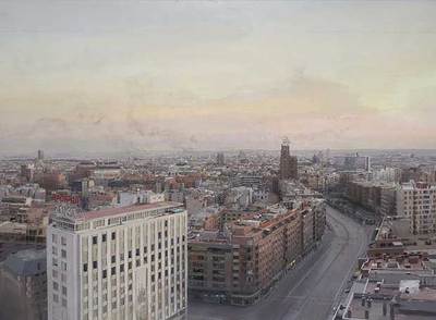  Madrid desde Torres Blancas,  una de las obras fundamentales de la trayectoria del maestro del hiperrealismo Antonio López.