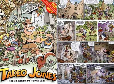 Tadeo Jones se hace cómic