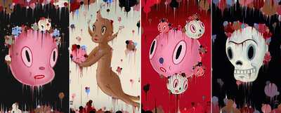 Gary Baseman ha sabido mezclar en sus dibujos influencias que proceden tanto del mundo del cómic como de las vanguardias artísticas.