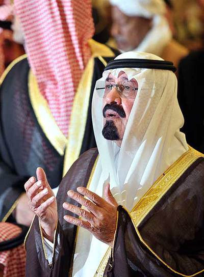 El rey Abdalá opina que 