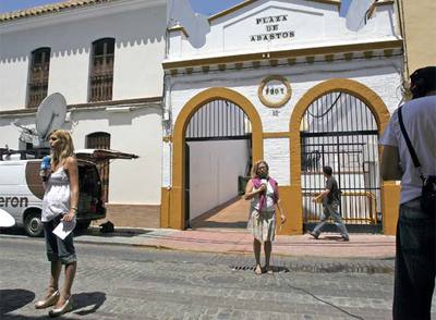 Mercado de abastos de El Viso del Alcor, donde fue asesinado Jerónimo Luna.