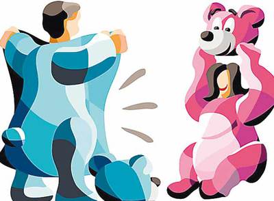 PELUCHES EN LA PLAYA