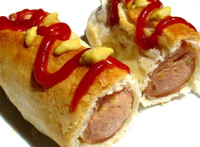 El perrito caliente de marca o  Hot Dior .