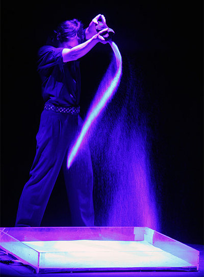 Una representación de esta semana en la muestra.