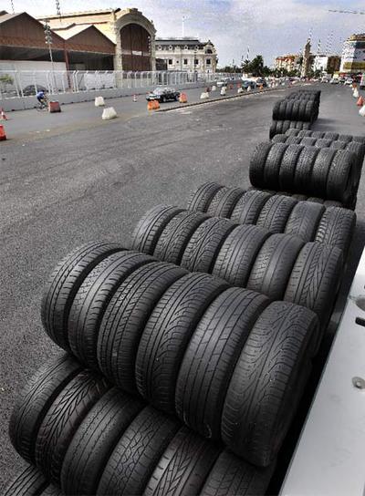 El circuito de Fórmula 1 calienta motores