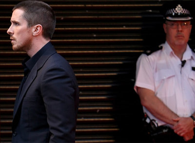 El actor Christian Bale llega al estreno en Londres de  Batman: El caballero de la noche  el pasado lunes.