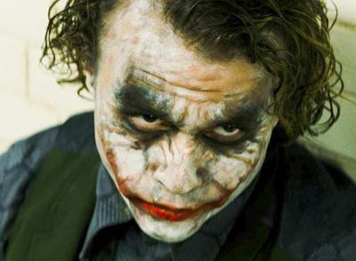El desaparecido actor australiano Heath Ledger, caracterizado como el Joker en la última entrega cinematográfica de  Batman. 