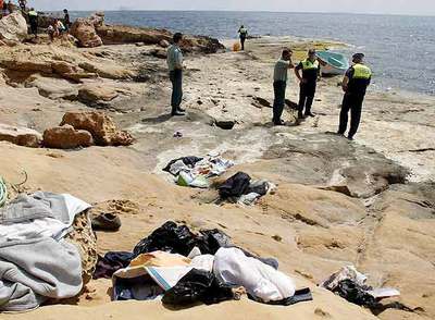 Interceptados 98 'sin papeles' en Alicante, Murcia, Granada y Canarias