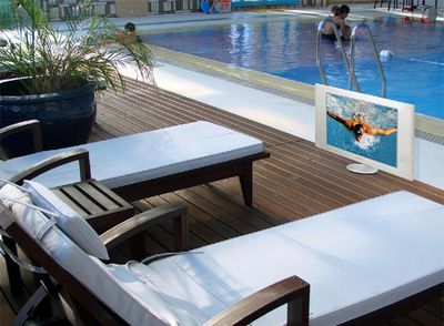 Televisor plano sumergible