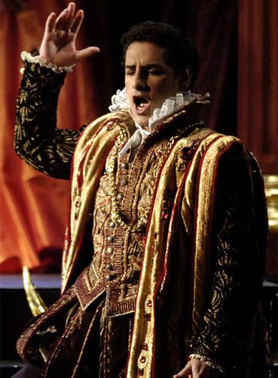 Juan Diego Flórez, el pasado 28 de marzo en Callao, Perú, cuando interpretó por primera vez el papel de duque de Mantua de  Rigoletto. 