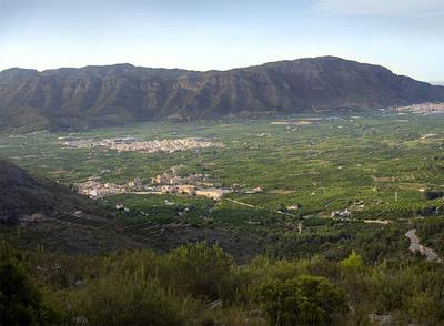 Vista sobre la Valldigna.