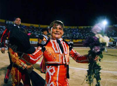 El niño torero franco-mexicano  Michelito .