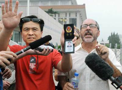 EN TIANANMEN NO SE ADMITEN PROTESTAS