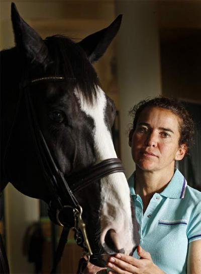 Beatriz Ferrer-Salat, con  Fabergé. 
