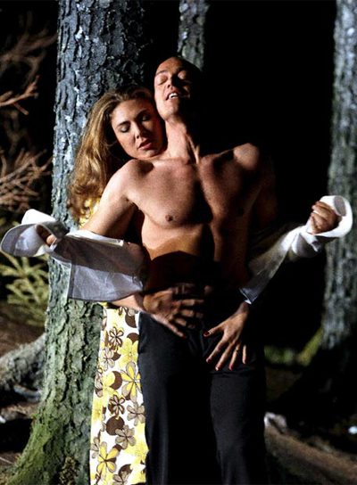 Anette Dasch y Christopher Maltman, en  Don Giovanni. 