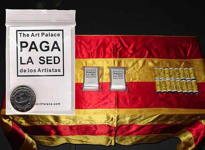 Acción realizada por The Art Palace en Barcelona en 2007 para dar a conocer la creación madrileña.