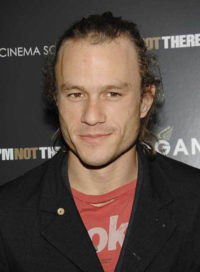 El actor Heath Ledger, en 2007.