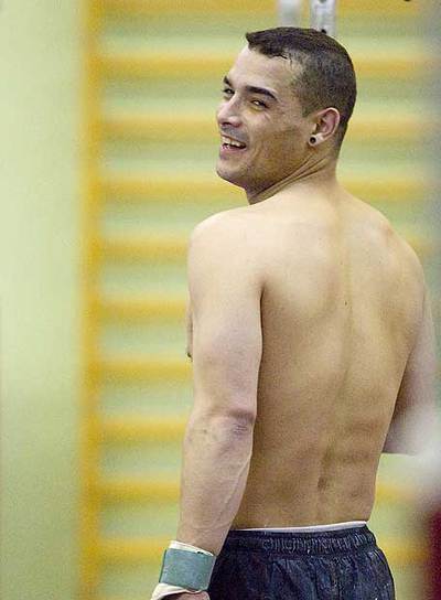 Gervasio Deferr, durante un entrenamiento.