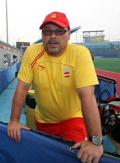 Maurits Hendriks, seleccionador español de hockey.