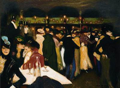  El molino de la Galette  (1900), de Picasso.